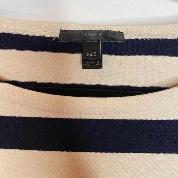 J. Crew oversized stripped tee SIZE XSM/SM - Picture 6 of 7
